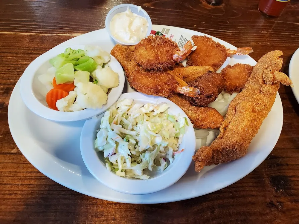 Fish and Shrimp Combo